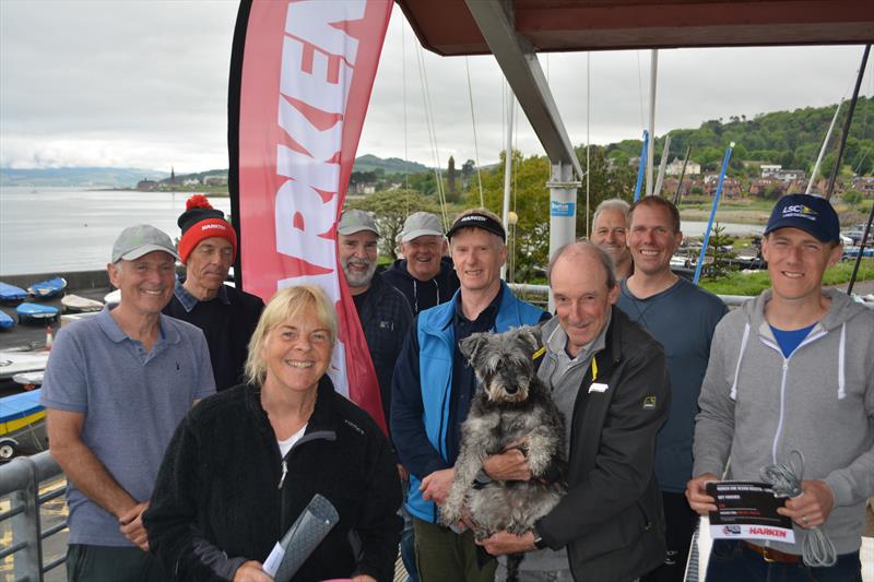 The D-Zero Clan during the Harken One Design Regatta at Largs Sailing Club - photo © Colin MacDonald