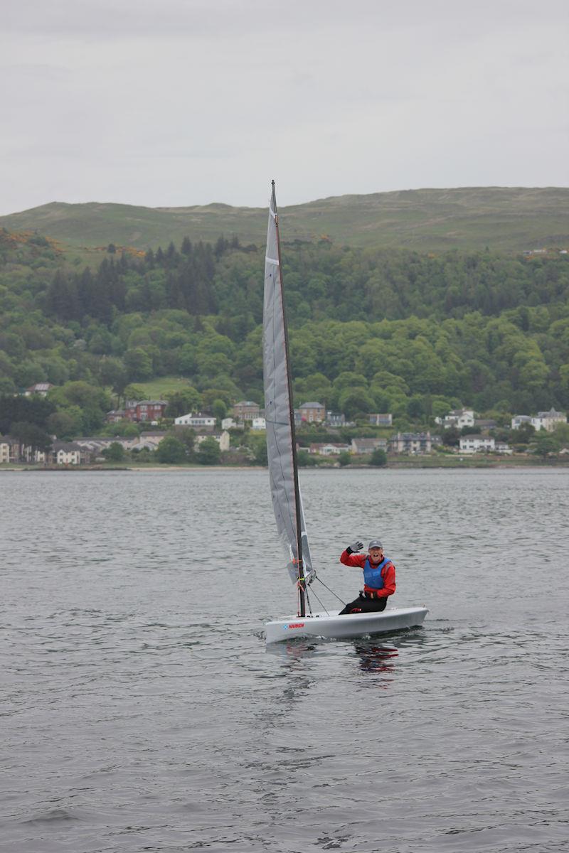 D-Zero 306, Jon Bassett, 1st D-Zero at the Harken One Design Regatta at Largs Sailing Club photo copyright Zoe Linton taken at Largs Sailing Club and featuring the D-Zero class