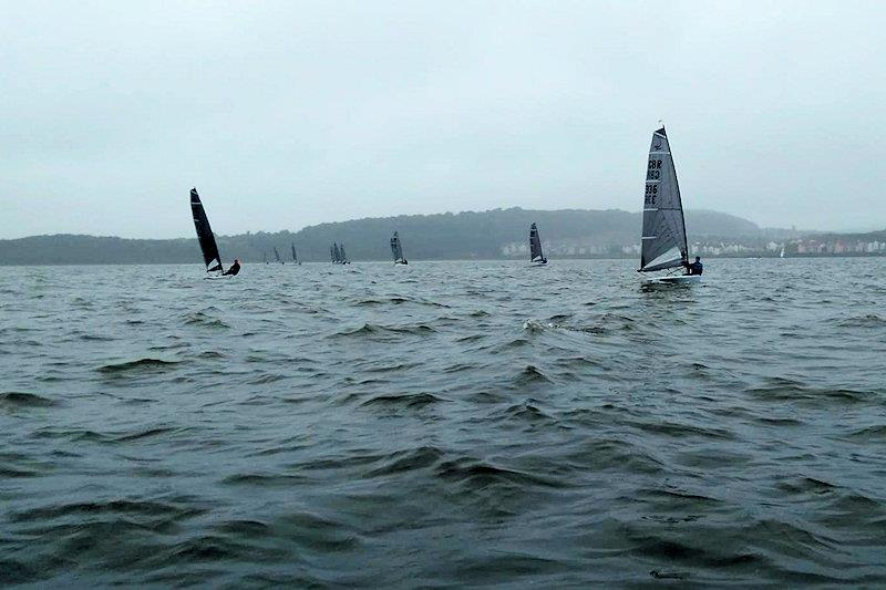 D-Zero Scottish Championships at the Sailingfast Dalgety Bay SC Regatta - race 1 photo copyright Chris Morgan taken at Dalgety Bay Sailing Club and featuring the D-Zero class