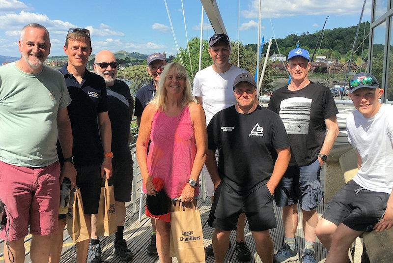 D-Zeros at the Largs Chandlers Harken One Design Regatta - photo © Liz Potter