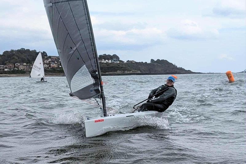 Ruary Williamson - D-Zero Scottish Championships at Dalgety Bay photo copyright Ian Renilson taken at Dalgety Bay Sailing Club and featuring the D-Zero class