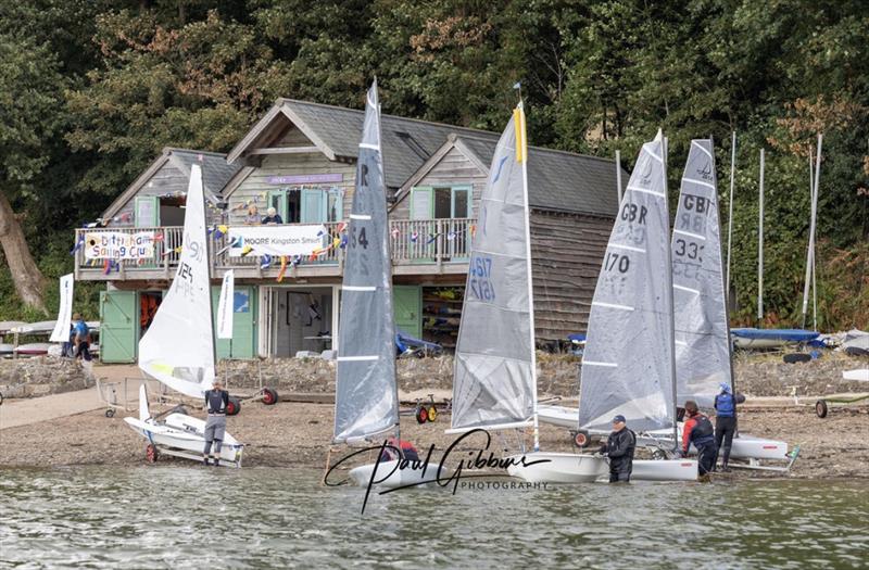 D-Zeros in the Dartmouth Royal Regatta at Dittisham SC - photo © Paul Gibbins Photography