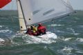 The Daring fleet race off Cowes during the May Bank Holiday