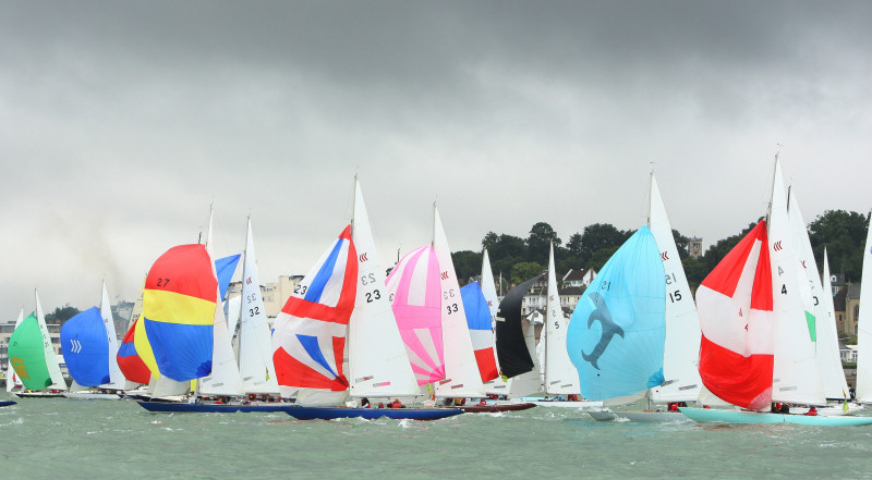 Action from day two of Skandia Cowes Week photo copyright onEdition taken at  and featuring the Daring class