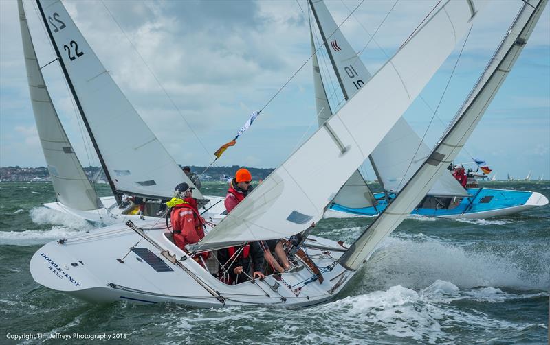 Charles Stanley Cowes Classics Week day 2 photo copyright Tim Jeffreys Photography taken at Royal London Yacht Club and featuring the Daring class