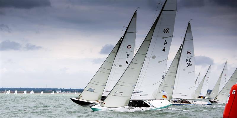 Darings at Charles Stanley Direct Cowes Classics Week photo copyright Jake Sugden taken at Royal London Yacht Club and featuring the Daring class