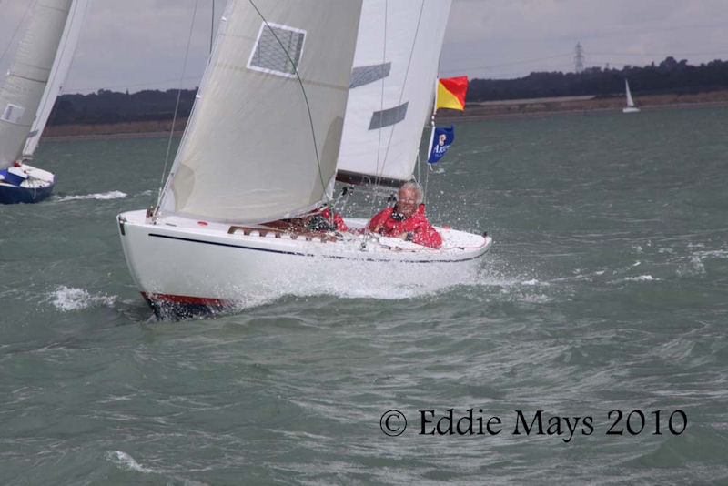 Cowes Week day 2 photo copyright Eddie Mays taken at  and featuring the Daring class