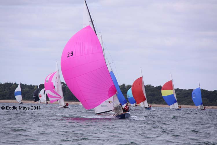 Aberdeen Asset Management Cowes Week day 4 photo copyright Eddie Mays taken at  and featuring the Daring class
