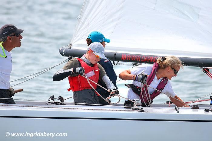 Day 4 of Cowes Classics Week photo copyright Ingrid Abery / www.ingridabery.com taken at Royal London Yacht Club and featuring the Daring class