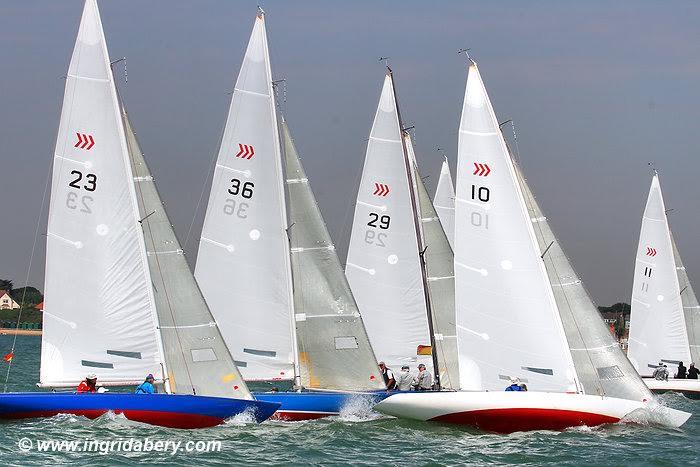 Day 4 of Cowes Classics Week photo copyright Ingrid Abery / www.ingridabery.com taken at Royal London Yacht Club and featuring the Daring class