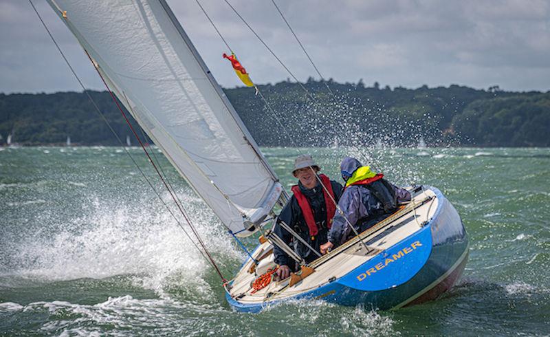 Cowes Classics Week 2023 photo copyright Tim Jeffreys Photography taken at Royal London Yacht Club and featuring the Daring class