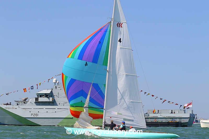 Cowes Week day 3 photo copyright Ingrid Abery / www.ingridabery.com taken at Cowes Combined Clubs and featuring the Daring class