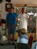Mike Cemm wins the Sprint 15 Southern travellers championship at Swanage