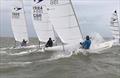 Kevin Kirby at the Sprint 15 National Championships at Harwich Town © Duncan Wrigley