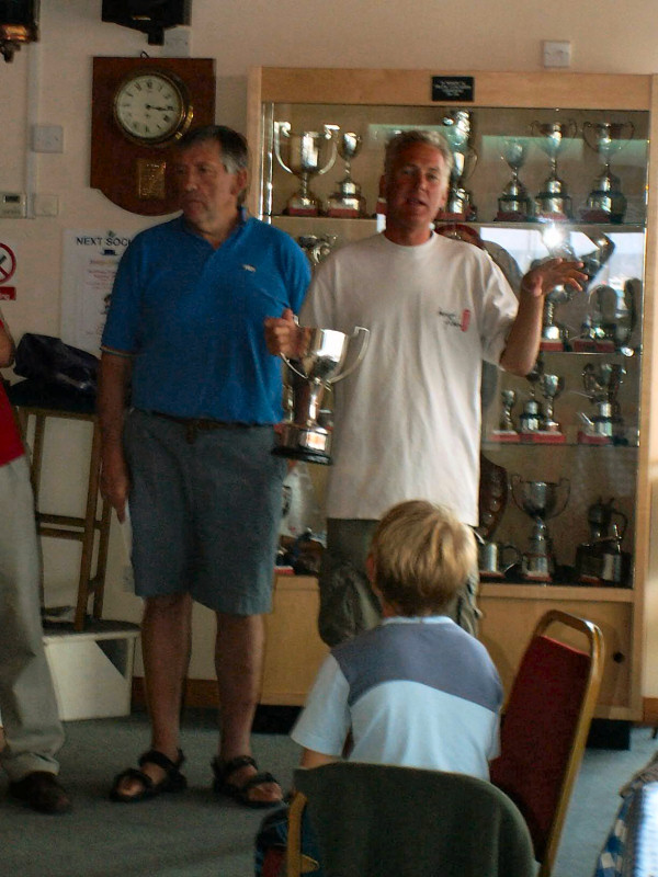 Mike Cemm wins the Sprint 15 Southern travellers championship at Swanage photo copyright Bob Carter taken at Swanage Sailing Club and featuring the Dart 15 class