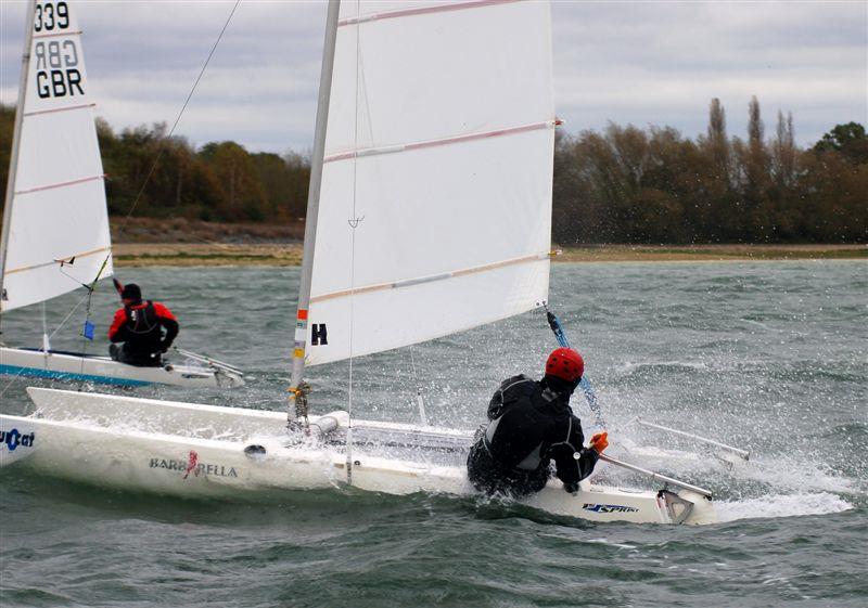 Grafham Cat Open 2014 photo copyright Nick Champion / www.championmarinephotography.co.uk taken at Grafham Water Sailing Club and featuring the Dart 15 class