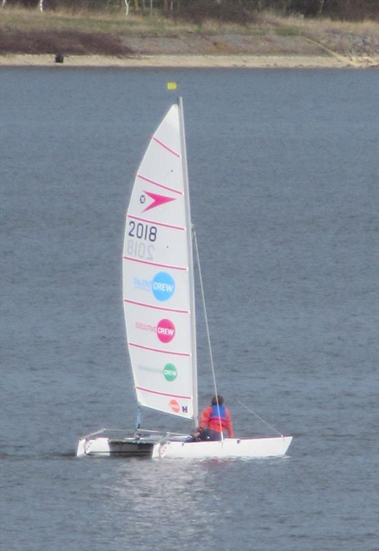 Paul Grattage wins the Sprint 15 Northern Championship photo copyright Bob Carter taken at Rutland Sailing Club and featuring the Dart 15 class