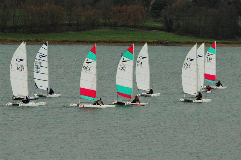 Sprint 15 Winter TT at Draycote photo copyright Malcolm Lewin / www.malcolmlewinphotography.zenfolio.com/sail taken at Draycote Water Sailing Club and featuring the Dart 15 class