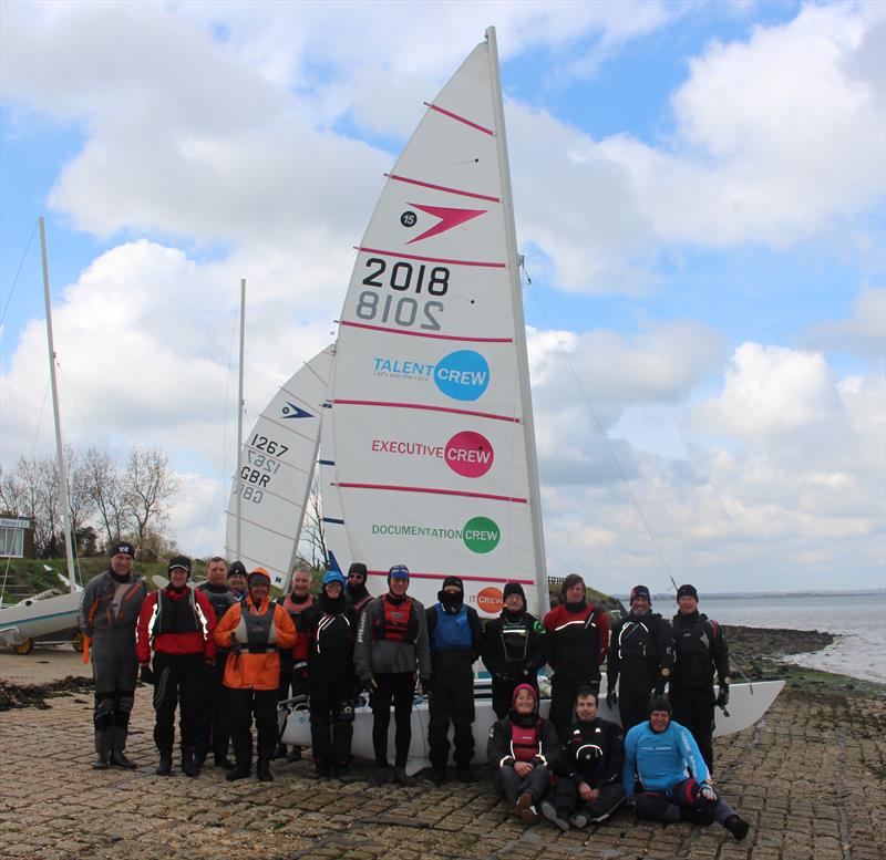 Sprint 15 Travellers at Marconi photo copyright Jenny Ball taken at Marconi Sailing Club and featuring the Dart 15 class