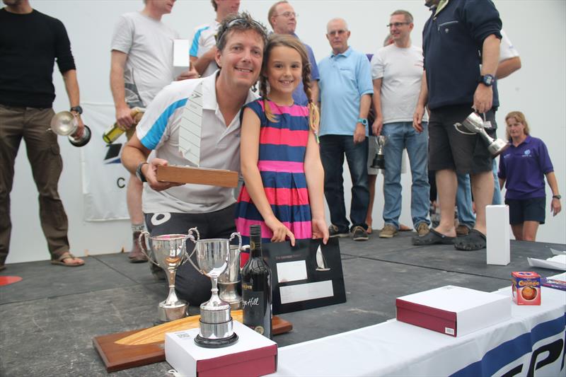 Sean & Sophia McKenna win the Sprint 15 Nationals at Pwllheli photo copyright Pauline Love & Holly Farthing taken at Pwllheli Sailing Club and featuring the Dart 15 class