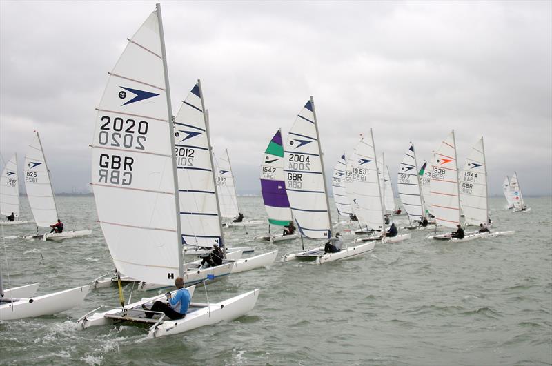 Sprint 15 National Championships 2017 at Thorpe Bay photo copyright Nick Champion / www.championmarinephotography.co.uk taken at Thorpe Bay Yacht Club and featuring the Dart 15 class