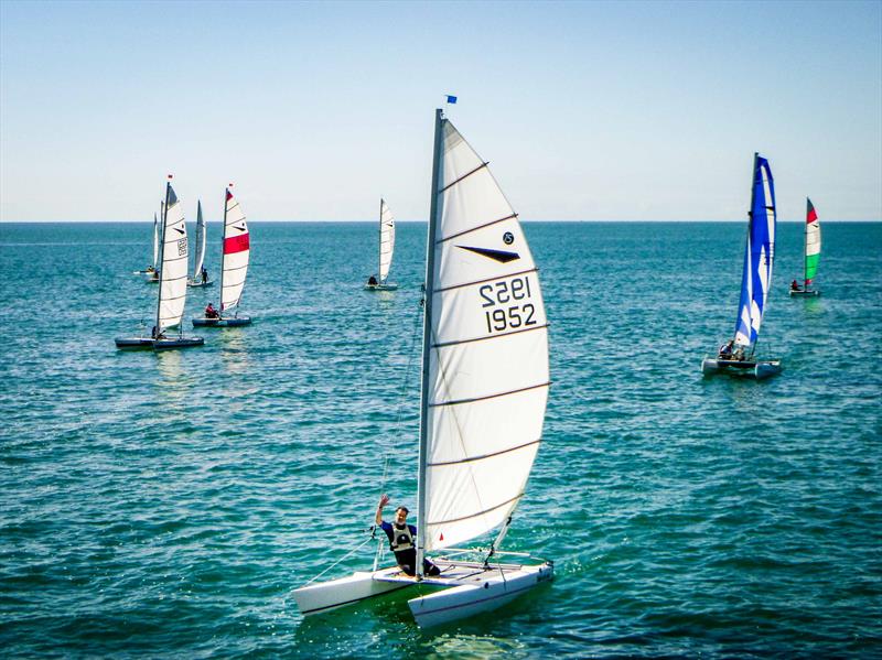 Sandown Regatta 2017 photo copyright Heather Knowles & Yvonne Pike taken at Shanklin Sailing Club and featuring the Dart 15 class