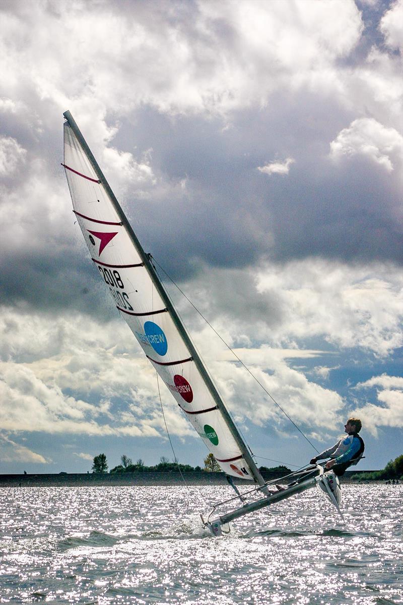 Sprint 15 TT at Draycote photo copyright Heather Knowles taken at Draycote Water Sailing Club and featuring the Dart 15 class