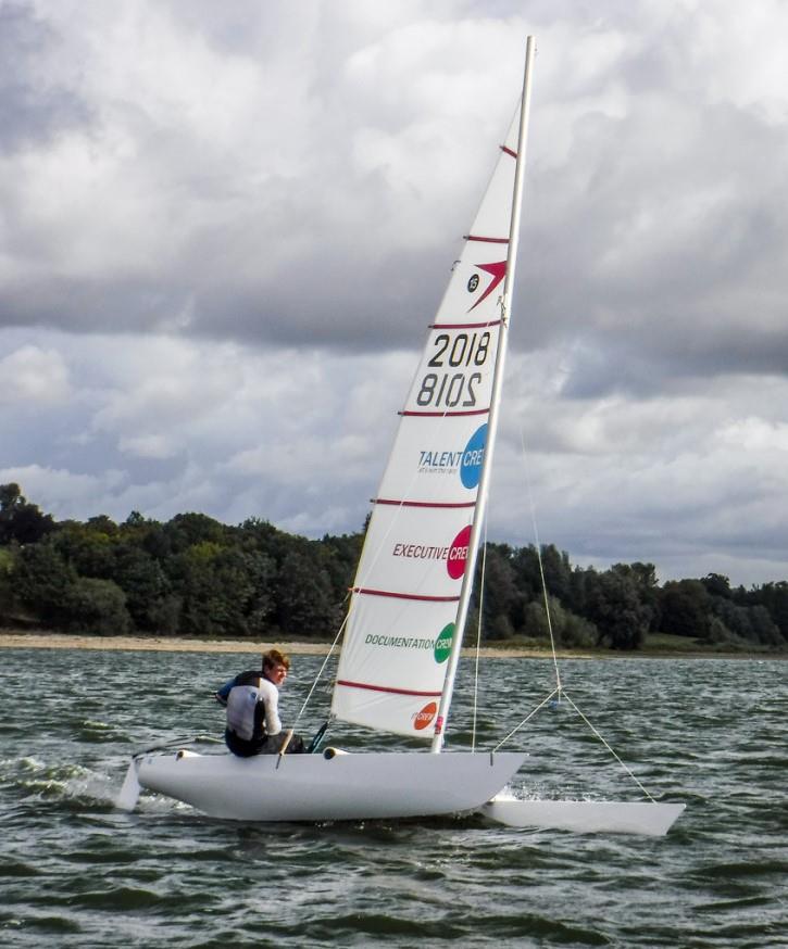 Paul Grattage TT champion photo copyright Heather Knowles taken at Draycote Water Sailing Club and featuring the Dart 15 class