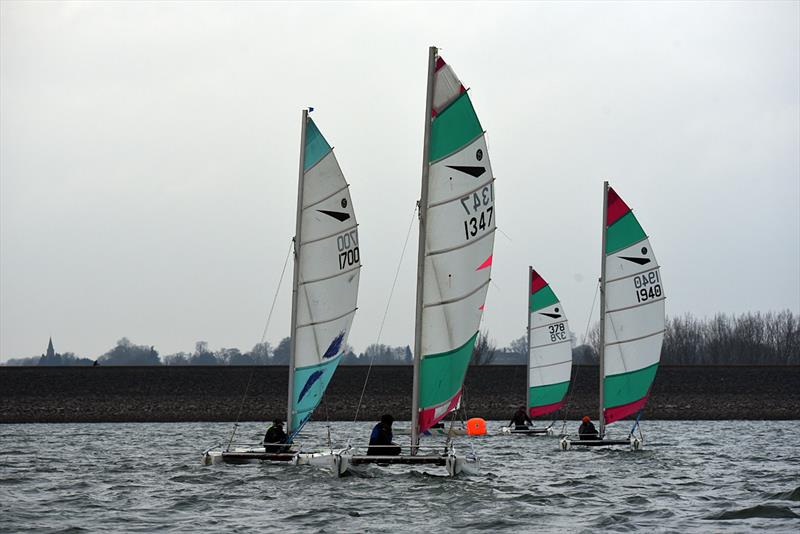 Sprint 15 Winter TT at Draycote Water photo copyright Malcolm Lewin / www.malcolmlewinphotography.zenfolio.com/sail taken at Draycote Water Sailing Club and featuring the Dart 15 class