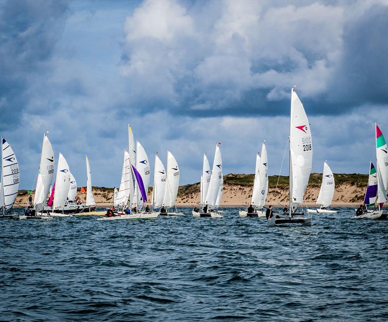 Sprint 15 Nationals at Instow, North Devon photo copyright Martin Penny taken at North Devon Yacht Club and featuring the Dart 15 Sport class