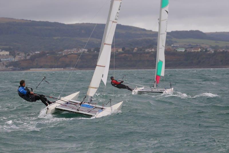 Anthony Gray during the Sprint 15 Sport Nationals at Yaverland - photo © Alan and Mary Howie-Wood