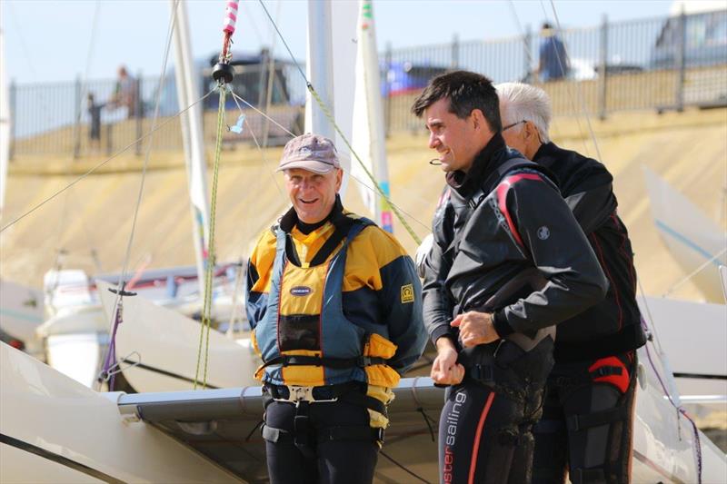 Fraser Manning wins the Sprint 15 Sport Nationals at Yaverland photo copyright Alan and Mary Howie-Wood taken at Yaverland Sailing & Boat Club and featuring the Dart 15 Sport class