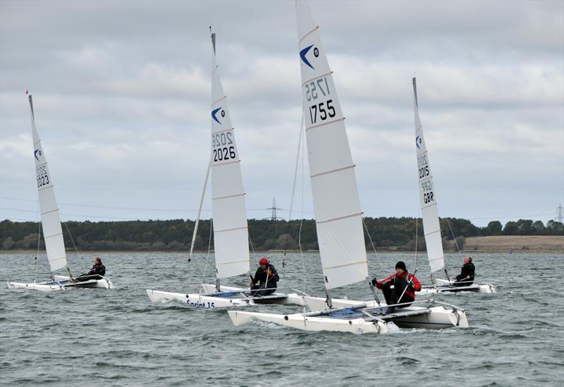 Grafham Cat Open 2019 photo copyright Nick Champion / www.championmarinephotography.co.uk taken at Grafham Water Sailing Club and featuring the Dart 15 class