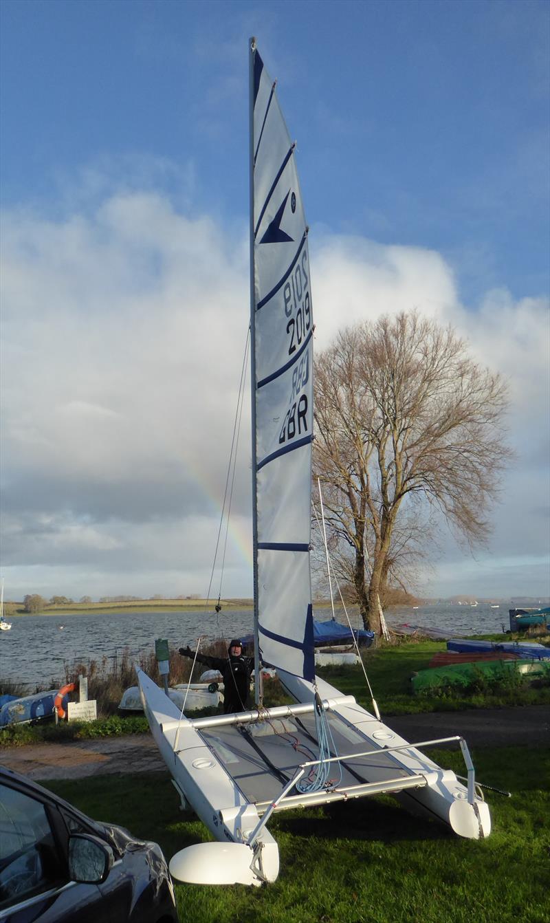 Sprint 15 Winter TT at Rutland photo copyright Jenny Ball taken at Rutland Sailing Club and featuring the Dart 15 class