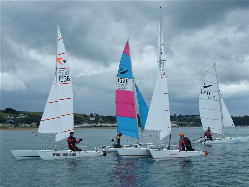 Sprint 15 Sport nationals at North Devon photo copyright Thom Flaxma taken at North Devon Yacht Club and featuring the Dart 15 Sport class