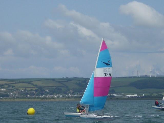 Sprint 15 Sport nationals at North Devon photo copyright Thom Flaxma taken at North Devon Yacht Club and featuring the Dart 15 Sport class