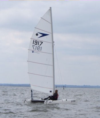 Jenny Ball wins the Windsport Catparts Sprint 15 Traveller at Marconi photo copyright Bob Carter taken at Marconi Sailing Club and featuring the Dart 15 class