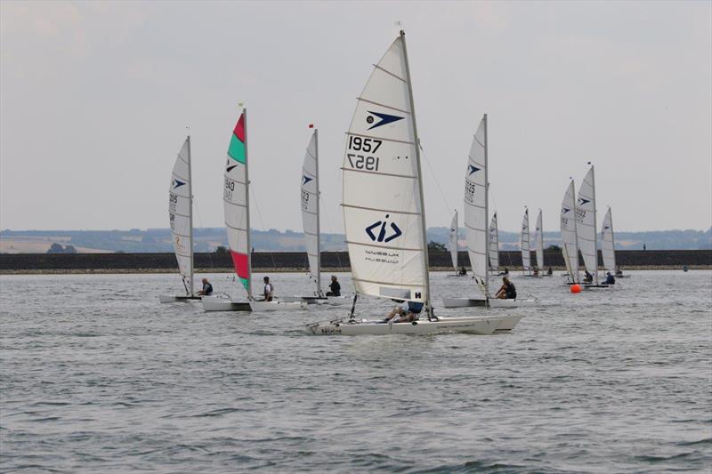 Sprint 15 TT at Draycote Water 2018 photo copyright Alan Howie-Wood taken at Draycote Water Sailing Club and featuring the Dart 15 class