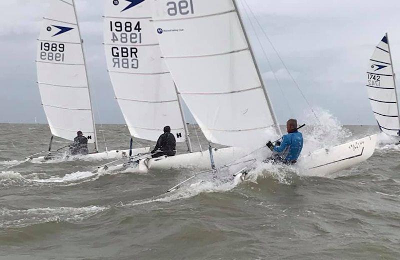 Kevin Kirby at the Sprint 15 National Championships at Harwich Town - photo © Duncan Wrigley