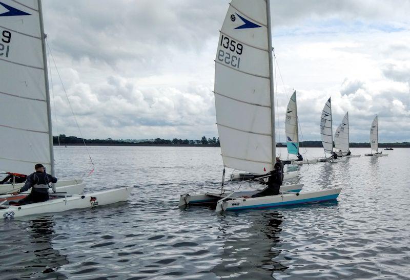 Sprint 15 TT at Draycote photo copyright Tim Case taken at Draycote Water Sailing Club and featuring the Dart 15 class