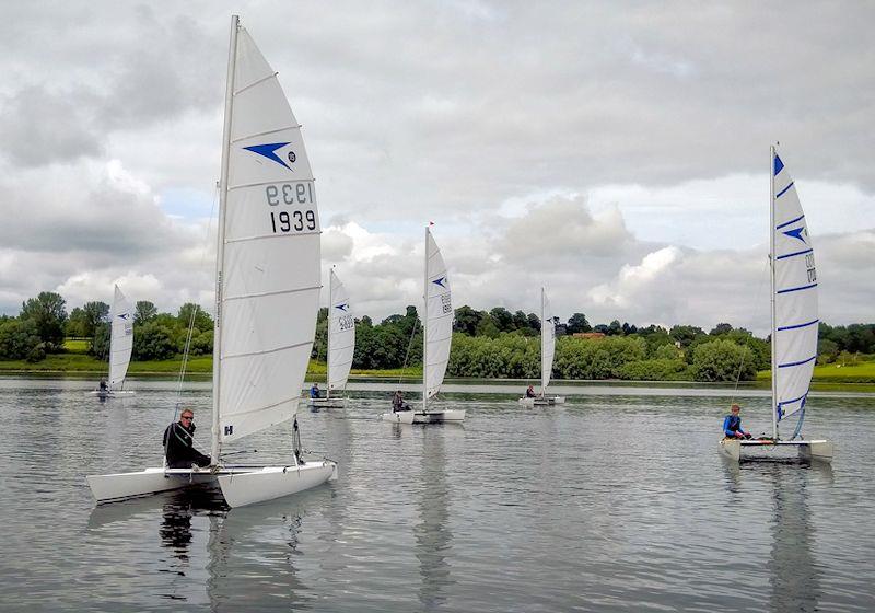 Sprint 15 TT at Draycote photo copyright Tim Case taken at Draycote Water Sailing Club and featuring the Dart 15 class