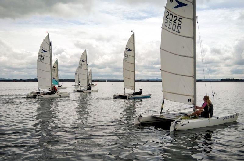 Sprint 15 TT at Draycote photo copyright Tim Case taken at Draycote Water Sailing Club and featuring the Dart 15 class