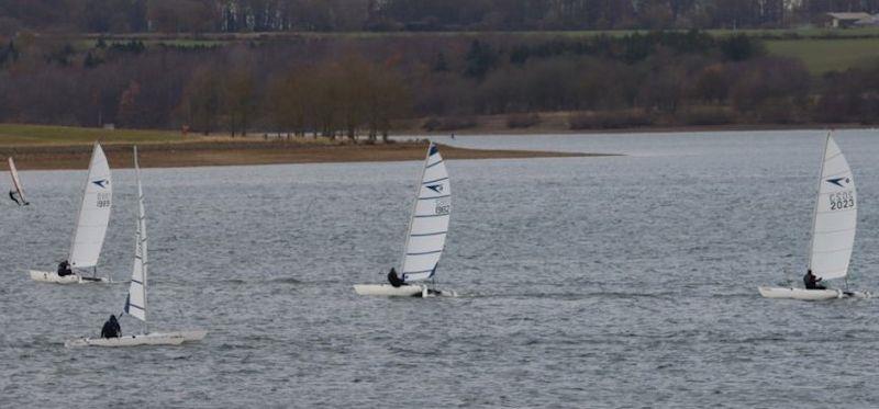 Sprint 15 Winter TT at Rutland photo copyright Dave Clarke taken at Rutland Sailing Club and featuring the Dart 15 class