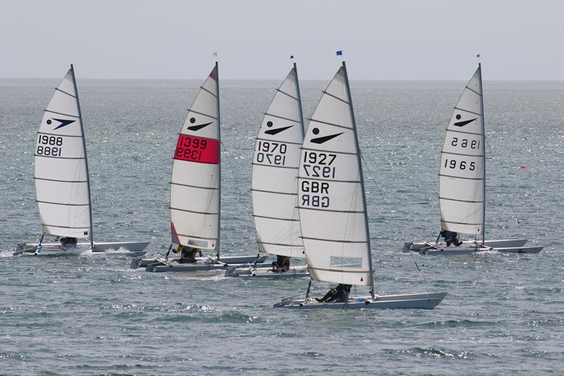 Sprint 15 Southern Championship at Shanklin photo copyright Mary Howie-Wood taken at Shanklin Sailing Club and featuring the Dart 15 class