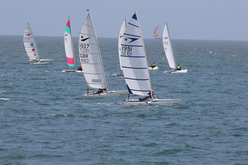Sprint 15 Southern Championship at Shanklin photo copyright Mary Howie-Wood taken at Shanklin Sailing Club and featuring the Dart 15 class
