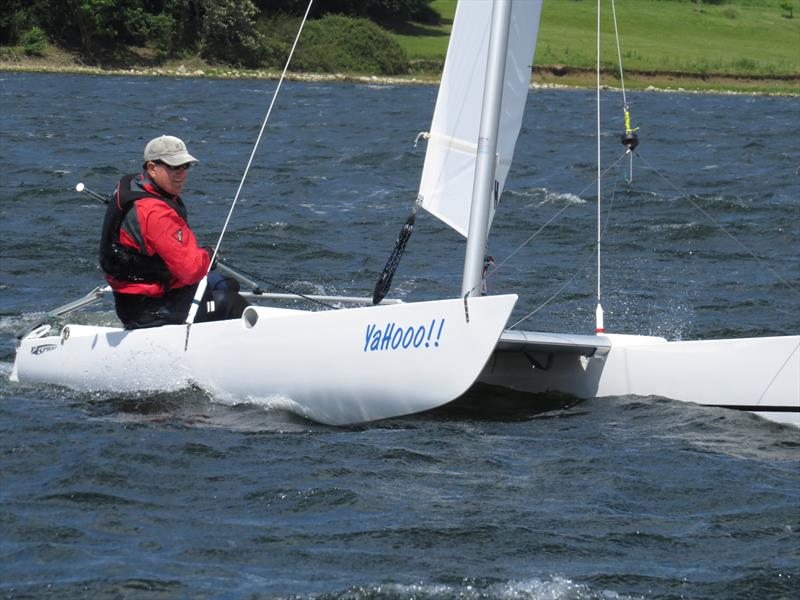 Sprint 15 TT at Draycote Water photo copyright Steve Pell taken at Draycote Water Sailing Club and featuring the Dart 15 class