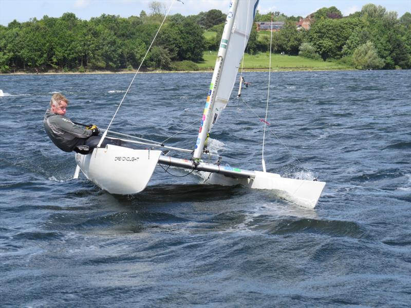 Sprint 15 TT at Draycote Water photo copyright Steve Pell taken at Draycote Water Sailing Club and featuring the Dart 15 class