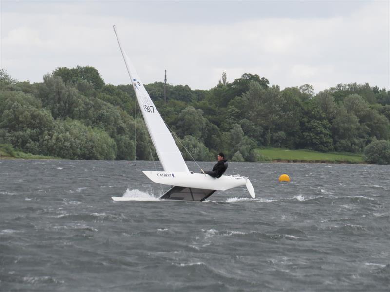 Sprint 15 TT at Draycote Water photo copyright Steve Pell taken at Draycote Water Sailing Club and featuring the Dart 15 class