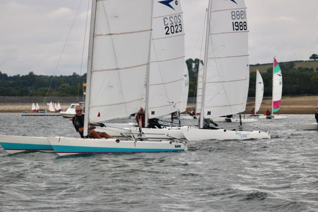 Sprint 15 TT at Carsington photo copyright Pauline Love taken at Carsington Sailing Club and featuring the Dart 15 class