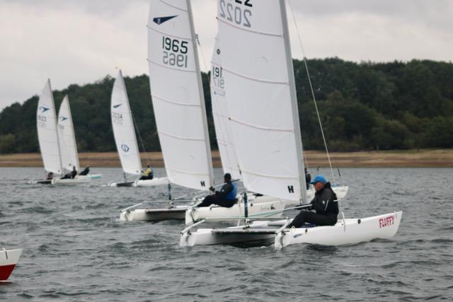 Sprint 15 TT at Carsington photo copyright Pauline Love taken at Carsington Sailing Club and featuring the Dart 15 class